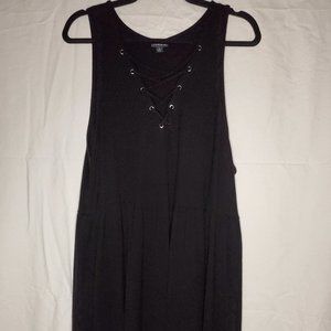3X Torrid Ribbed Black Tunic